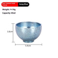 Pure Titanium Small Tea Cup Coffee Outdoor Portable Camping Tableware Qme 3 Blue