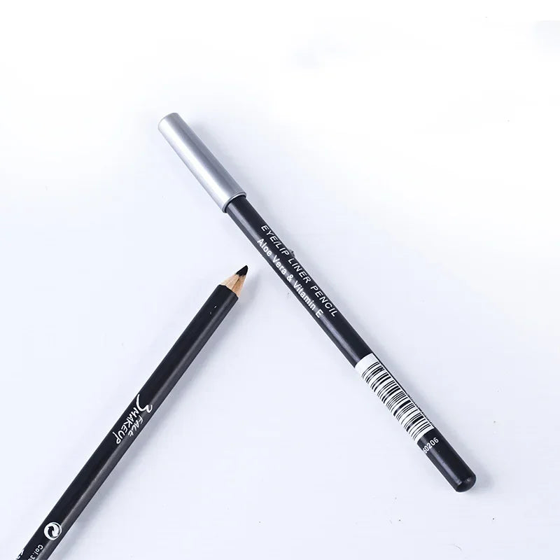 Fashion Professional Makeup Black Brown Eyeliner Eyebrow Pencil Portable Hard Eyeliner Waterproof Lasting Cosmetic Beauty Tool Qme