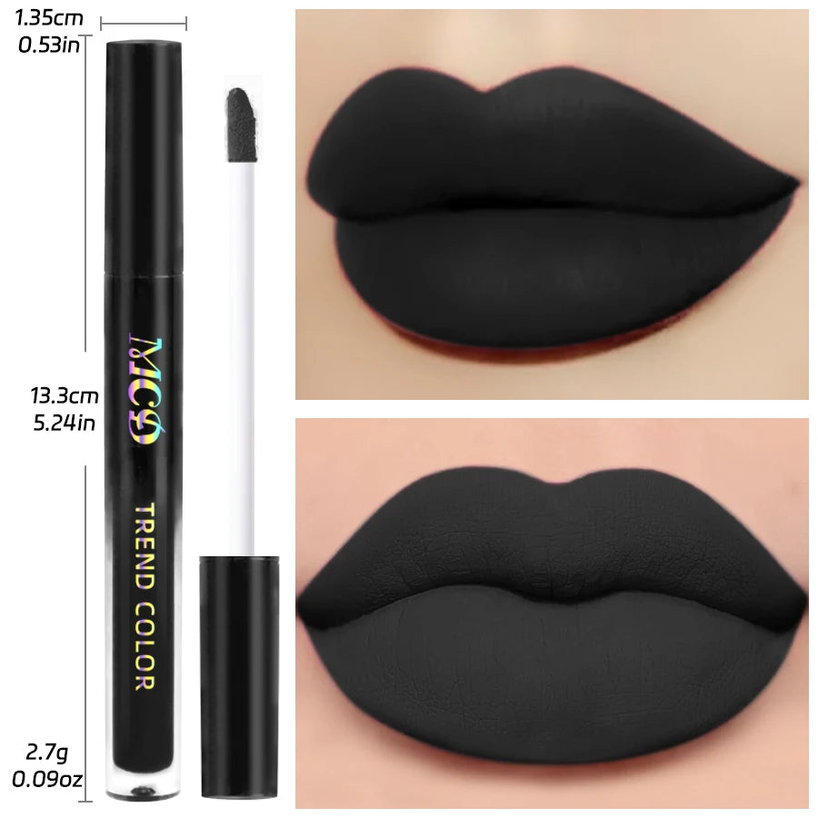 Waterproof Matte Velvet Lip Glaze Moisturizing Gloss Long Lasting Qme