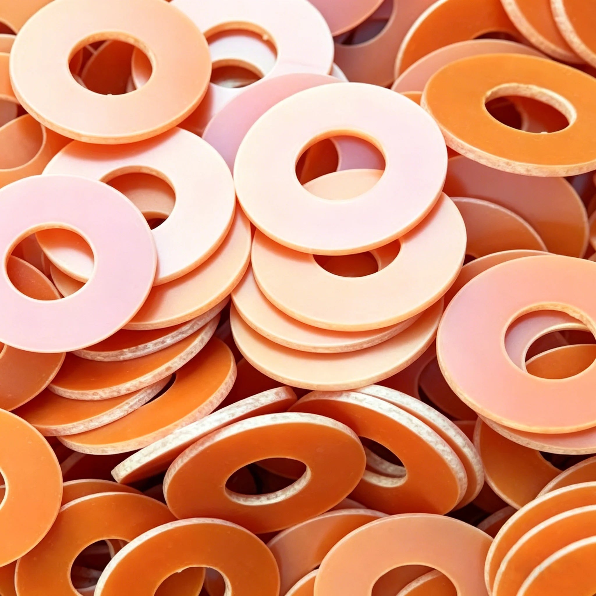 100PCS Phenolic Tattoo Machine Coil Core Washers For Permanent Tattoo Machine Coils Spare Parts Supply Qme