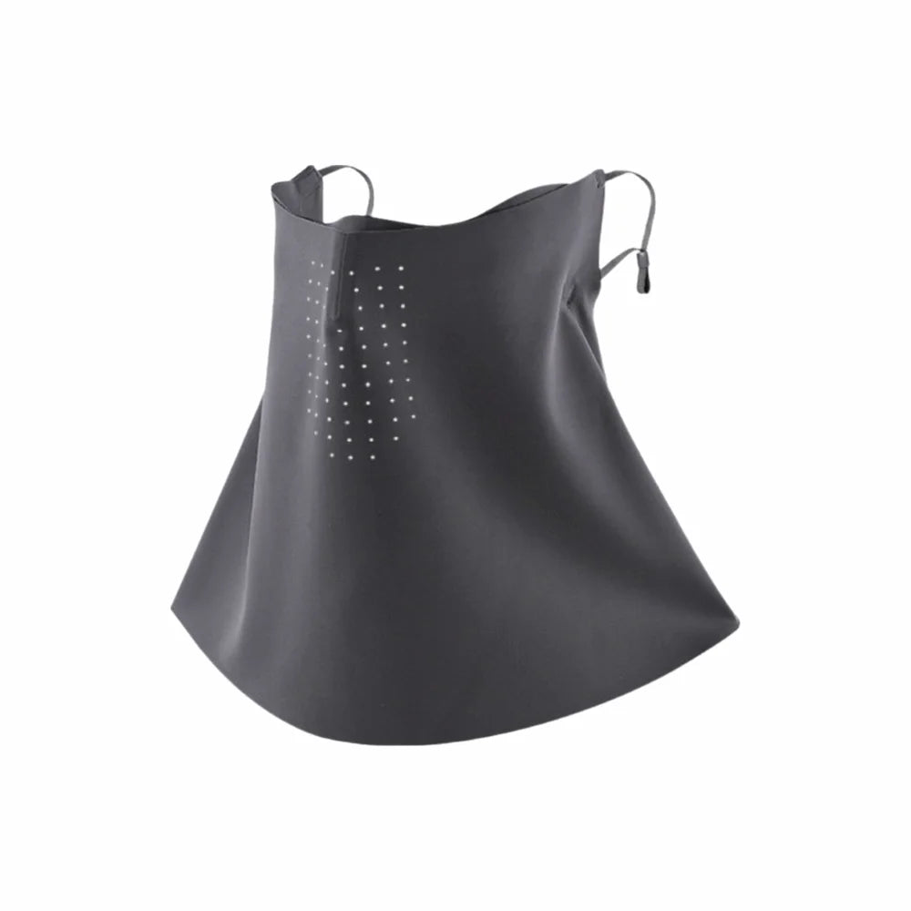Thin Cabin-style Face Shield UV-proof Material Breathable Sunscreen Qme Dark Grey