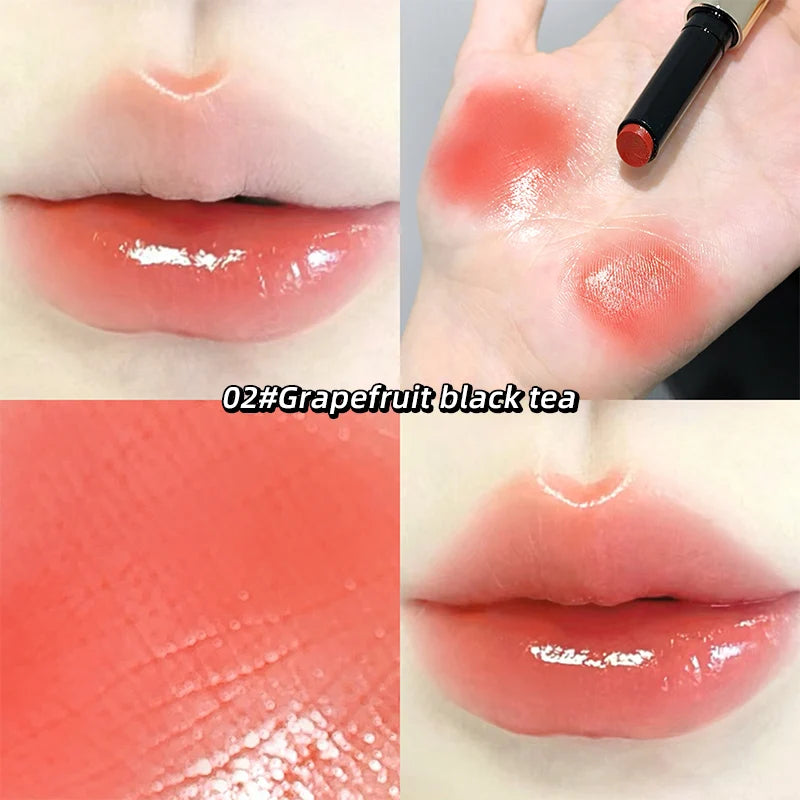 Gege Bear Pressing Moisturizing Lip Gloss Lightweight& L Ong-lasting Qme GX1186-02