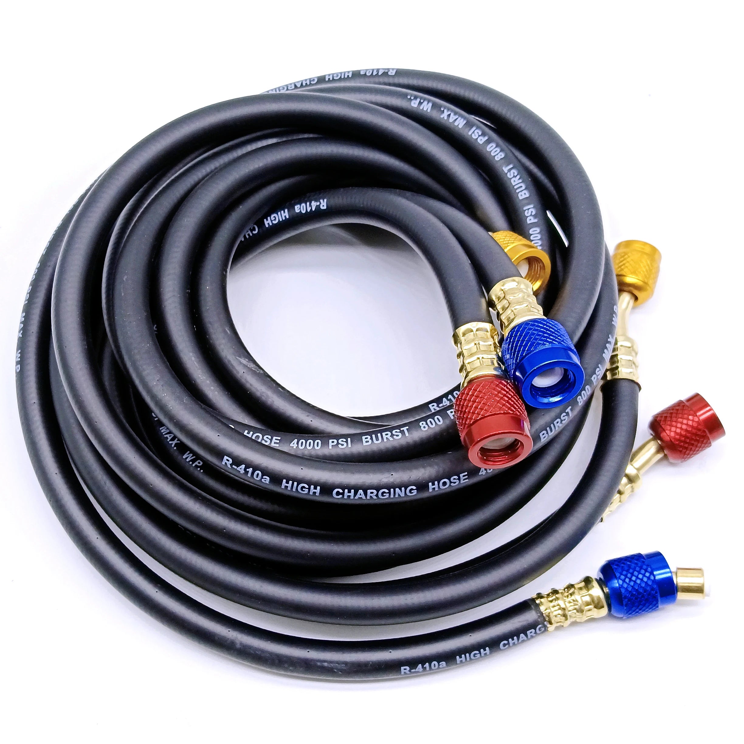 r134a R410A AC Refrigerant Charging Hoses HVAC Air conditioning tool car silicone hose pipe Air Condition System Maintenance Qme