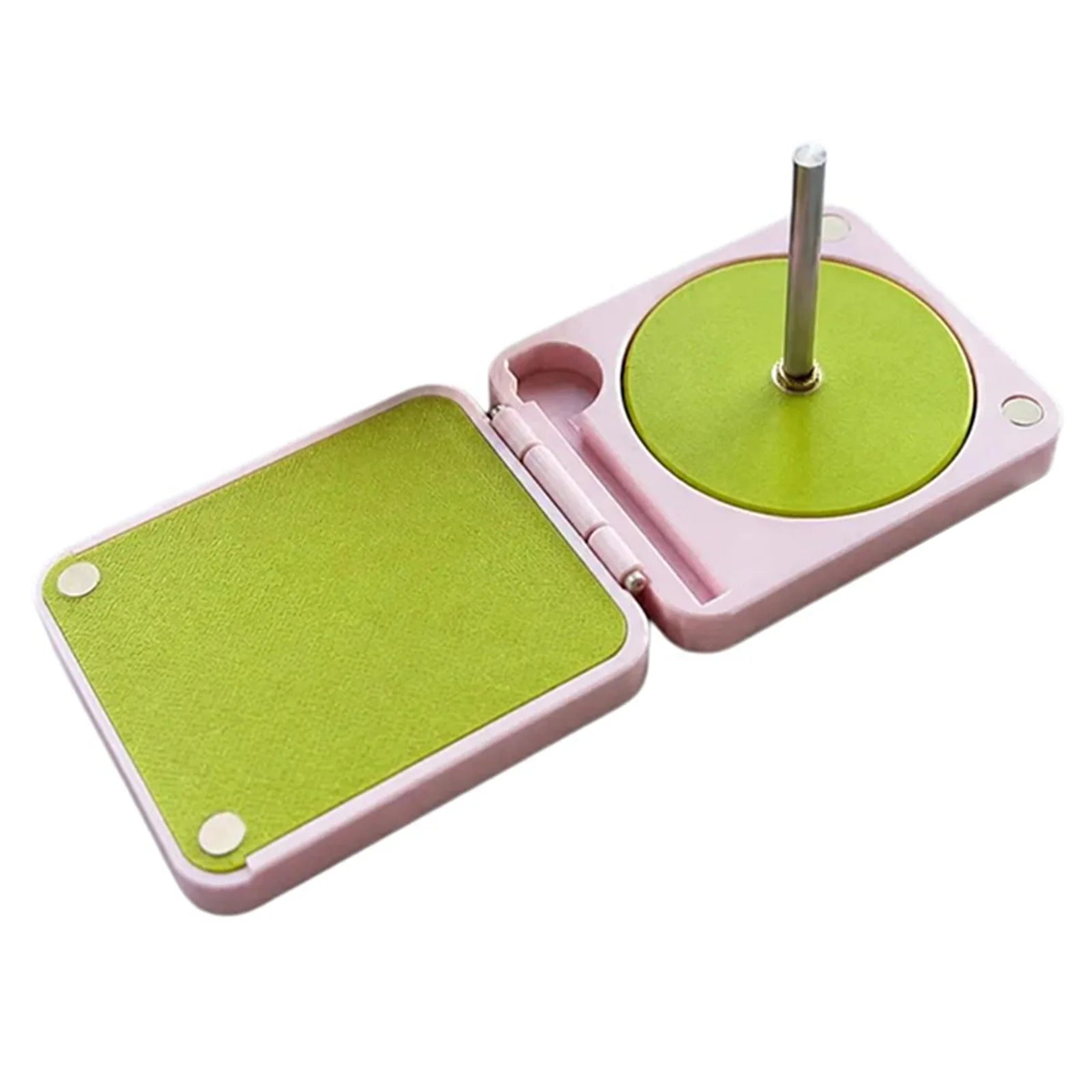 Portable Yarn Holder Travel Yarns Dispenser Multi-Functional Knitting Accessory Box Practical Gifts for Knitters Crocheters Qme C