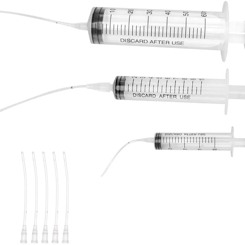 Small Pet Feeder Needle Tube 9 Parrot Bird Liquid Injection Hose Qme