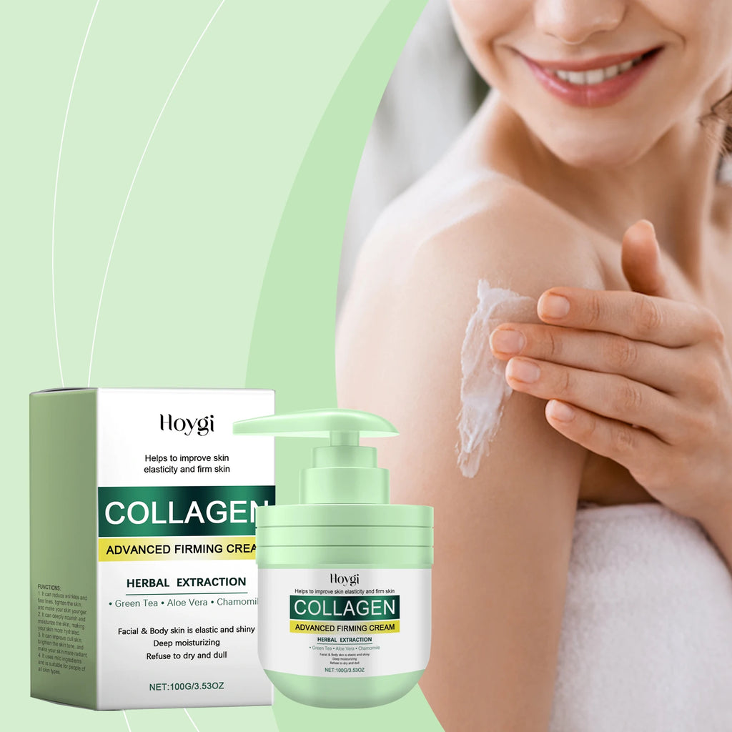 Collagen Body Cream Firming Fade Fine Lines Wrinkle Dark Spots Repairing Drying Body Brightening Moisturizing Cream Skin Care Qme