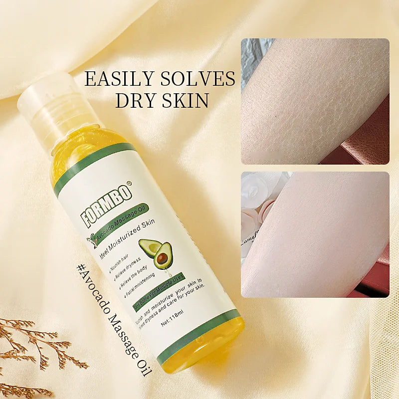 Body Massage Oil Moisturizing Water Locking One Bottle Multi-purpose Qme