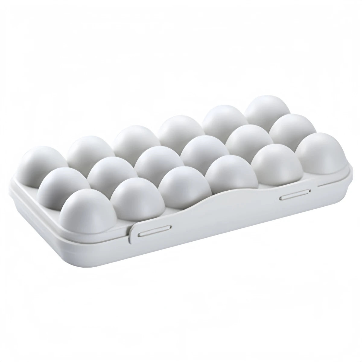 12 18 Grids Egg Storage Box Protector Case Slot Tray Container Qme 18 Grid Grey