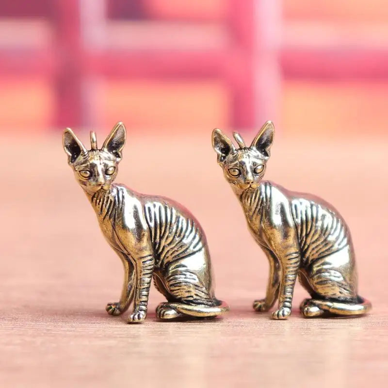 Vintage Animal Figurines Model Lucky Home Decorations Crafts Qme