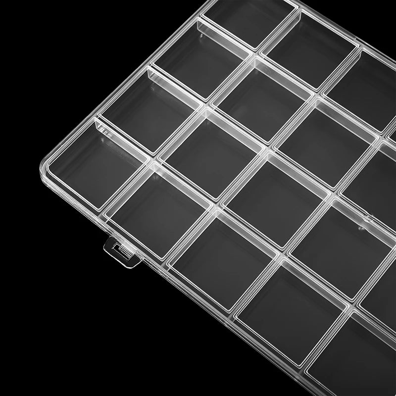 Beads Organizer Art Diy Jewelry Multifunctional Clear Plastic Box Qme
