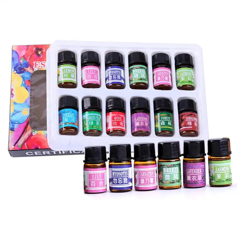 Lot Aromatherapy Aromatic Plant Water-soluble Essential Oil Qme