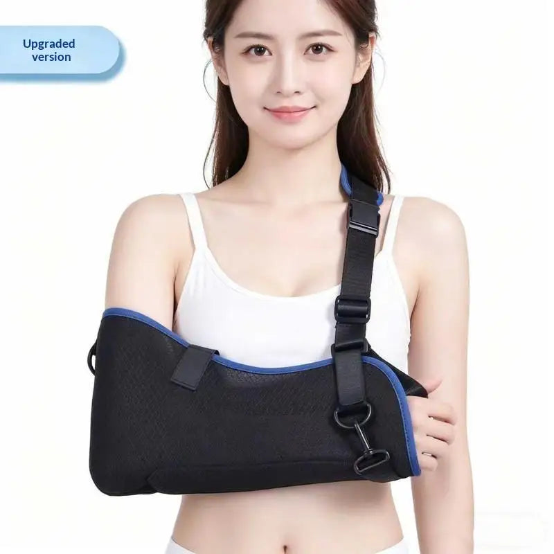 Adjustable Post-surgery Shoulder Sling Lightweight Breathable Mesh Qme A1
