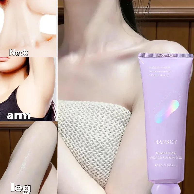 Remove Melanin Nicotinamide Brightening Cream For Dark Skin Effective Lighten Thigh Inner Bleach Private Parts Brighten Cream Qme