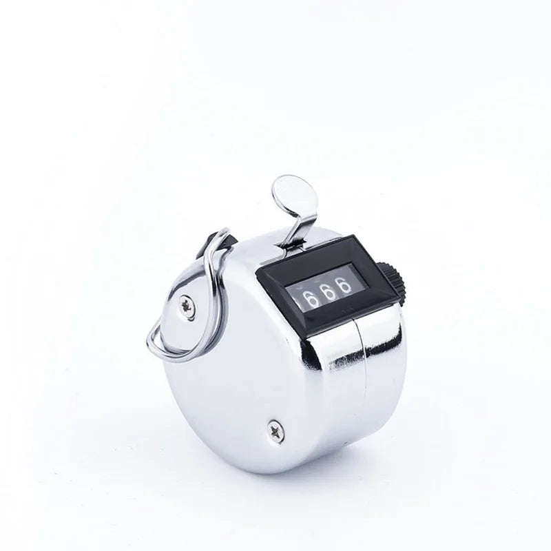 Digital Hand Tally Counter Manual Counting Golf Clicker Training 4 Qme