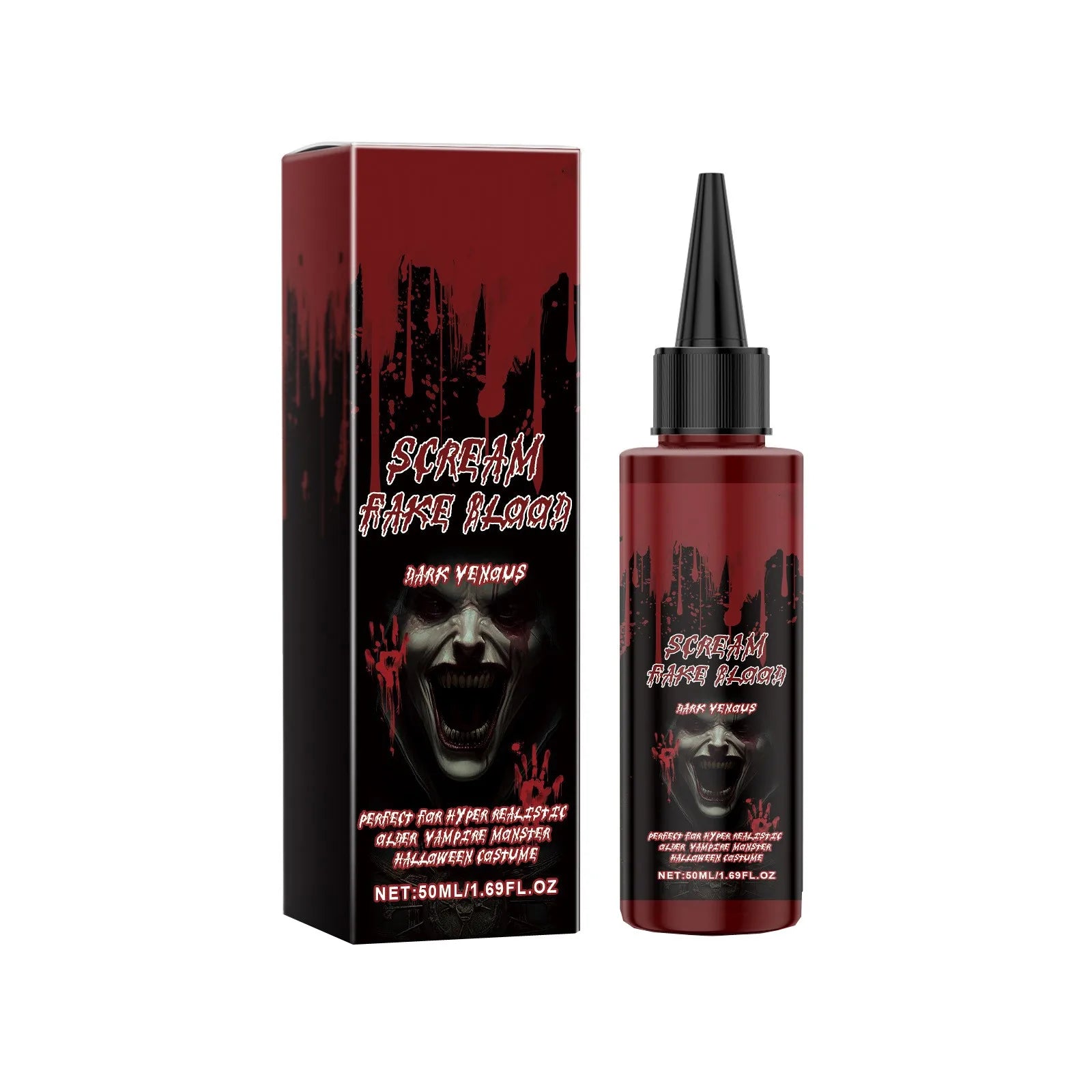 Halloween Fake Blood Washable Bloody For Costume Halloween Vampire Makeup Fake Blood Spray For Cosplay Festive Atmosphere Suppli Qme