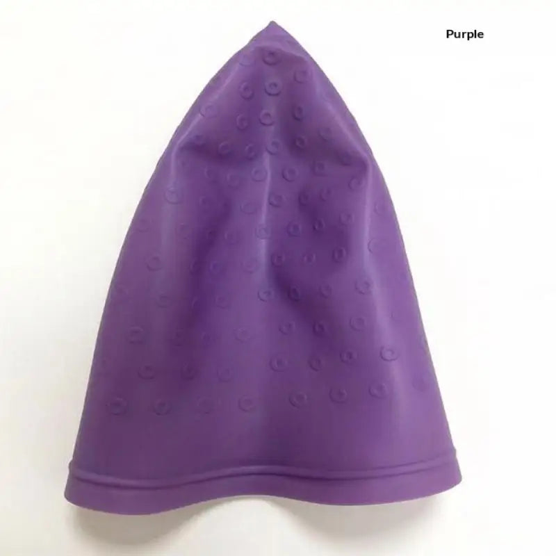 Pink Professional Silicone Hair Coloring Cap Hook Needle Durable Qme Purple