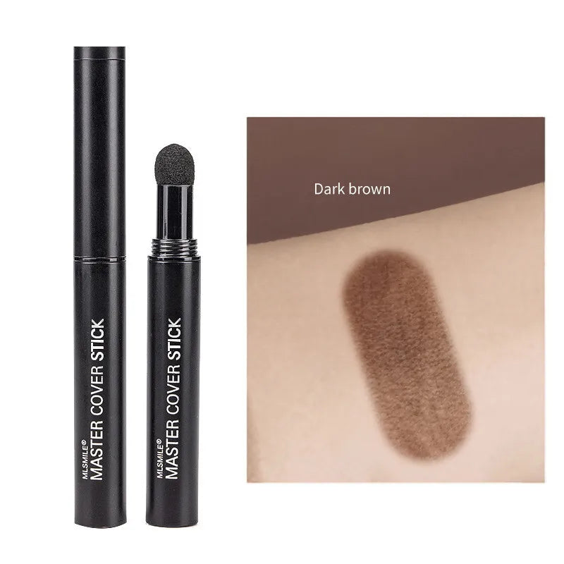 1PC Hairline Concealer Pen Control Hair Root Edge Blackening Instantly Cover Up Grey White Hair Natural Herb Hair Concealer Pen Qme Dark brown