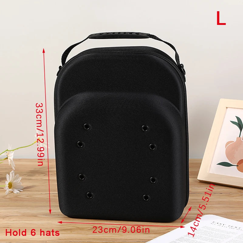Eva Baseball Cap Carrying Bag Hat Travel Case Storage Carrier Box Qme L