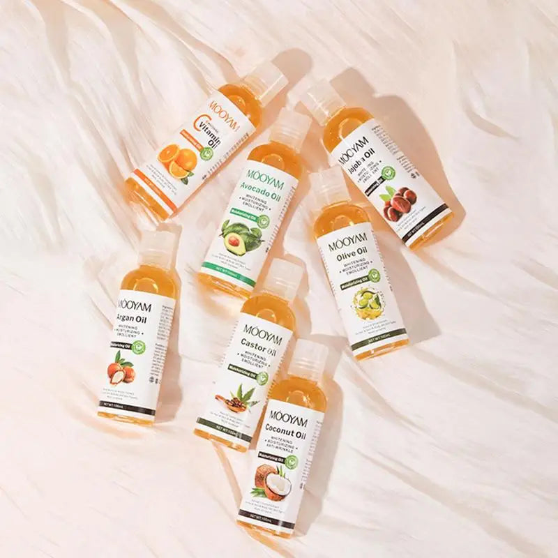 Facial Massage Oil Hydrating Soothing Coconut Avocado Vitamin Deep Qme