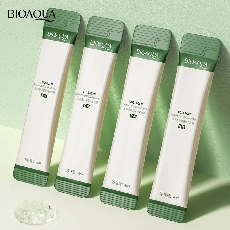 BIOAQUA Collagen Sleeping Facial Masks Skincare Moisturizing Qme