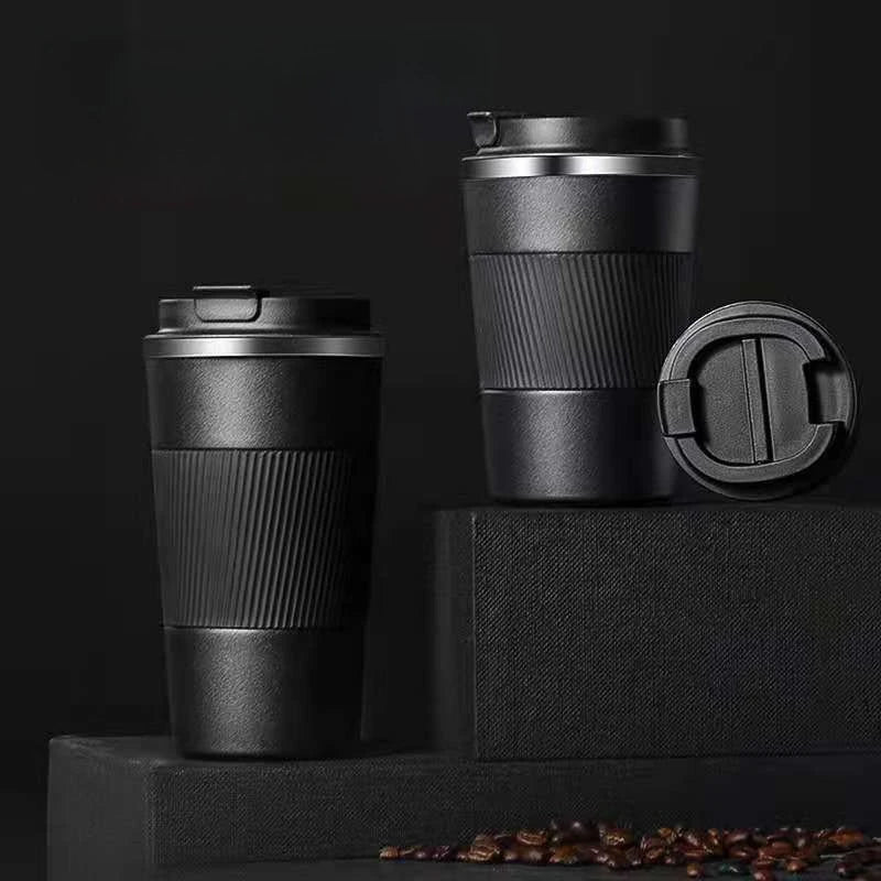 Stainless Steel Vacuum Car Insulated Coffee Cup Qme