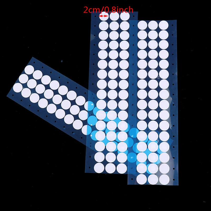 48Pcs/sheet Synthetic Filter Paper Sticker For Under Wide Mouth Jar Lid Mushroom Cultivation Supplies Qme