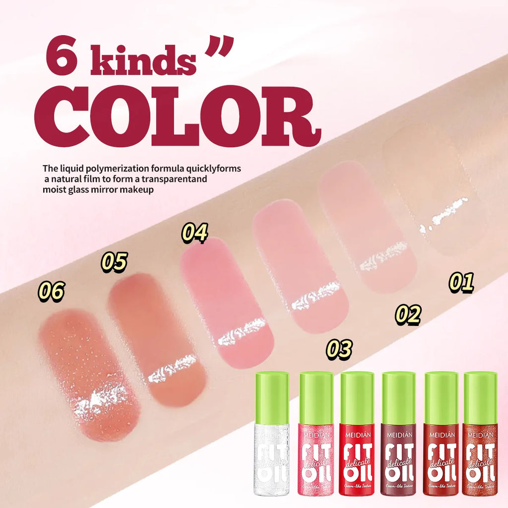 Lip Gloss Lipstick Multi-color Dating Makeup Long-lasting Non-stick Qme
