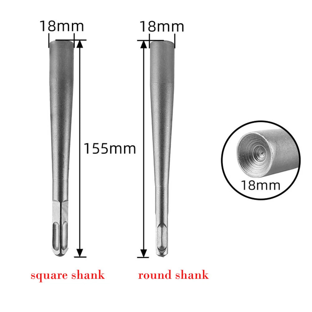 1 Pc Alloy Steel Expansion Bolt Strike Punch Installation Electric Hammer Head Round SDS Shank For Light/heavy Electric Hammers Qme