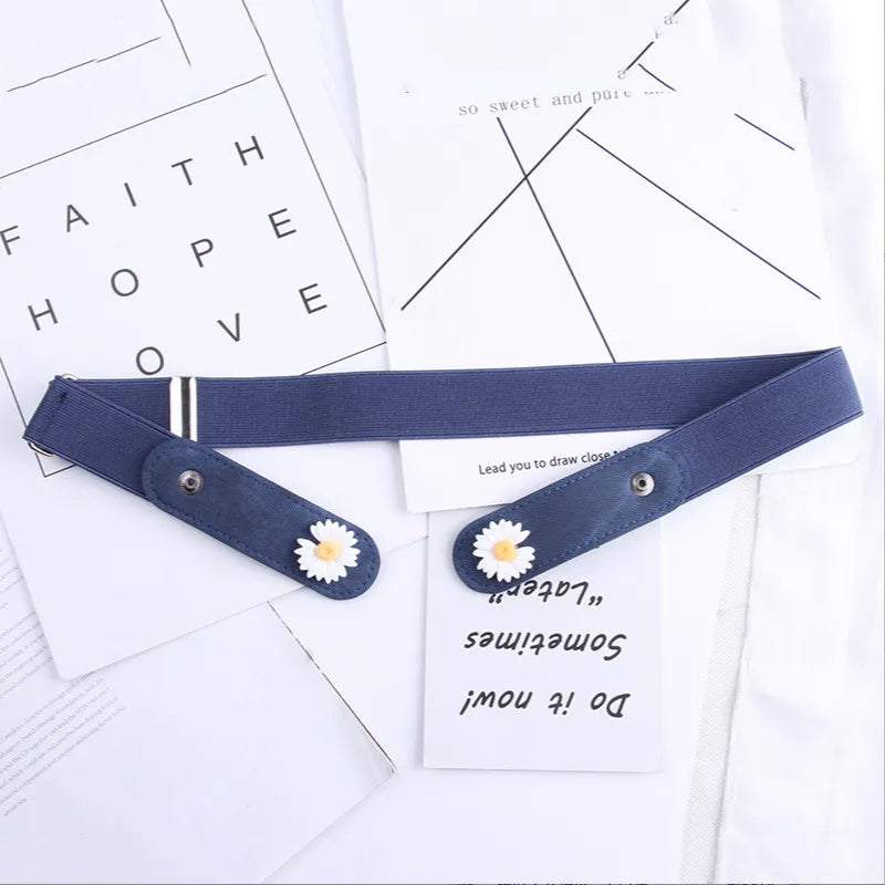Buckle-free Elastic Invisible Belt Jeans Without Buckle Easy Belts Qme B2 60-95cm China Mainland