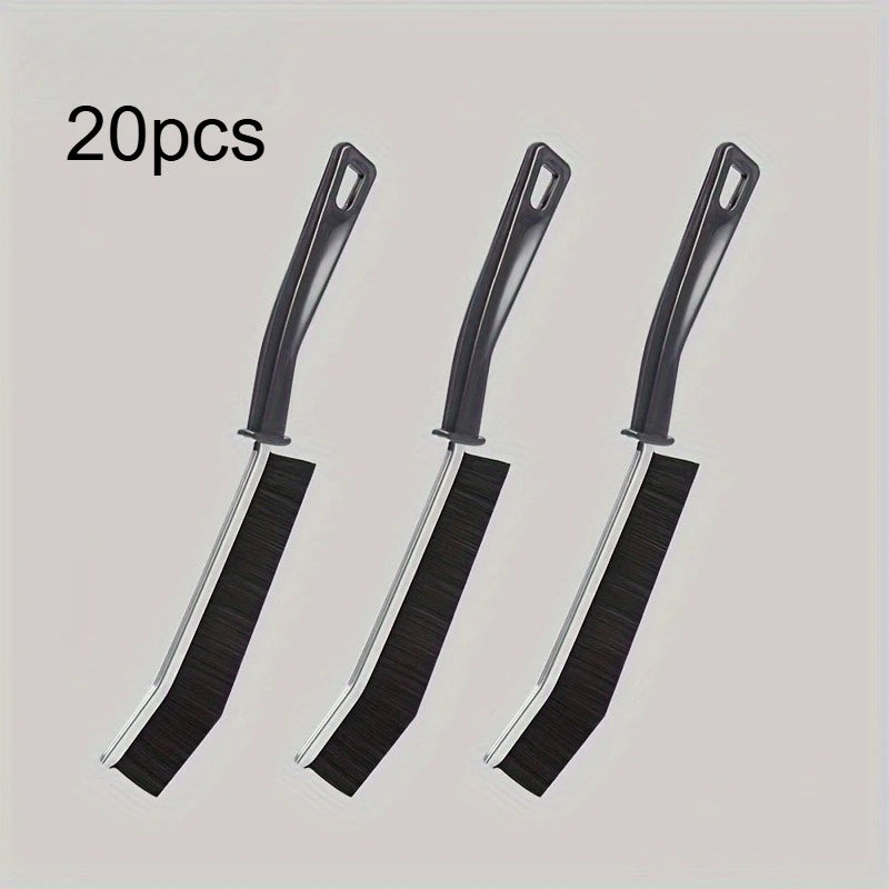 Crevice Cleaning Brush, Hard Bristle Gap Cleaner For Bathroom Kitchen Tile Grout, Multi-purpose Deep Clean Tool Qme 20pcs