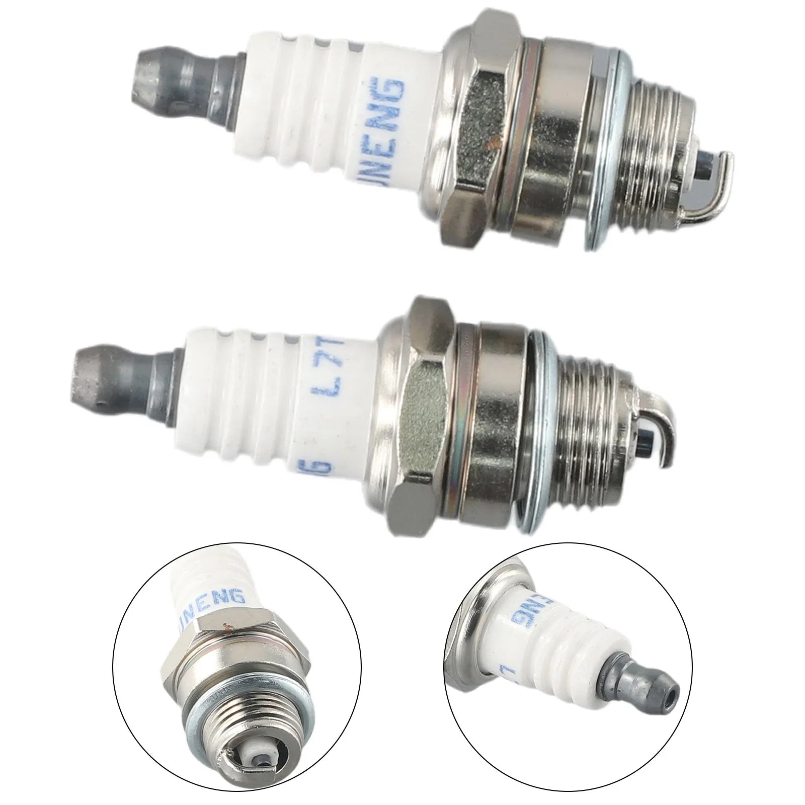 2 pcs Sparkle Plug Universal CJ8 Torch L6RTC L7RTC L8RTC L8RTF Engines Small Standard Generators Garden Power Tools Accessories Qme