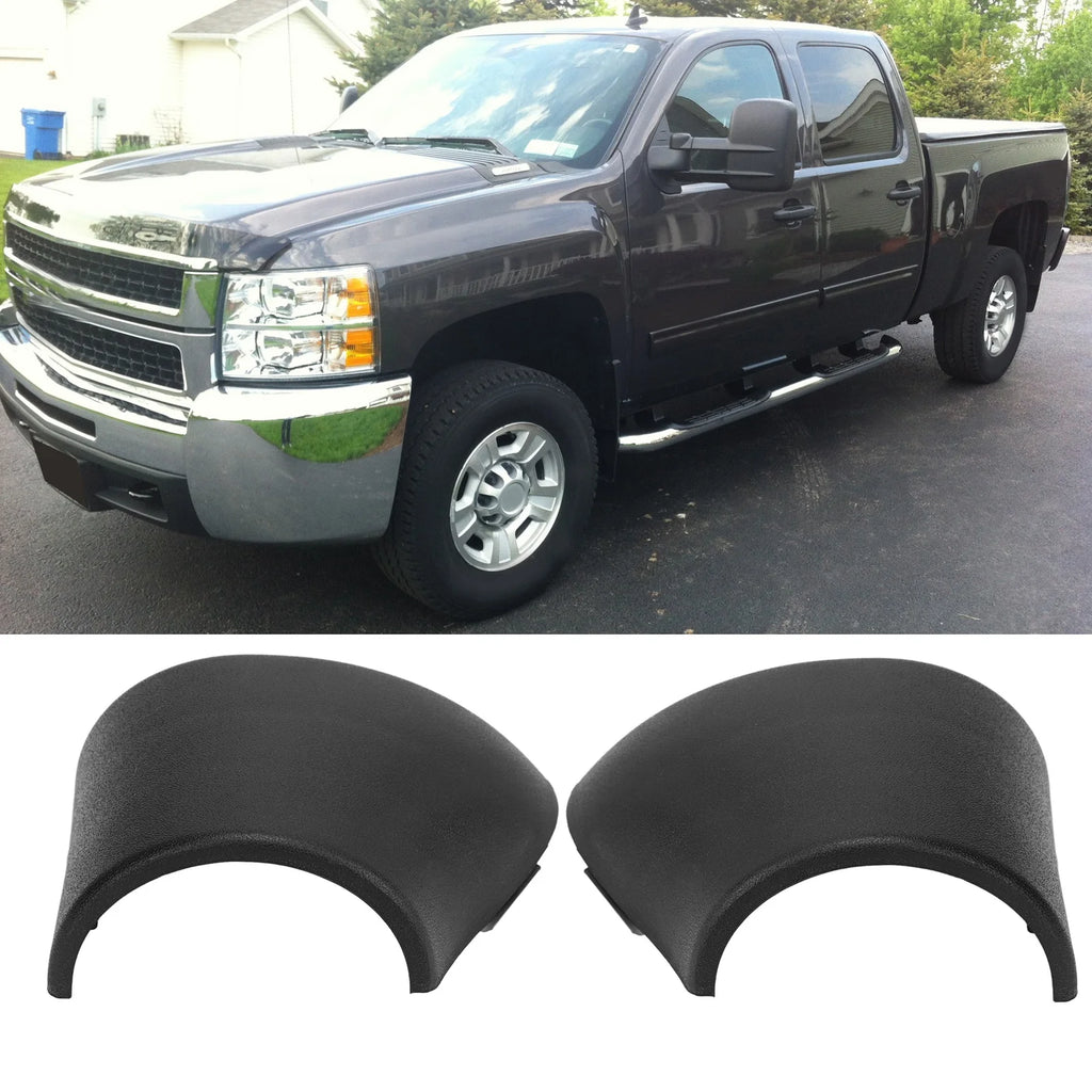 Car Exterior Door Side Mirror Hinge Cover 25861018 Replacement for 1500 Mirror Cover Tow Mirror Hinge Cover Qme