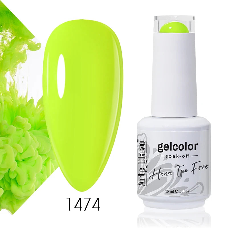 Arte Clavo Gel Nail Polish HEMA TPO Gorgeous Soak Off UV LED Semi