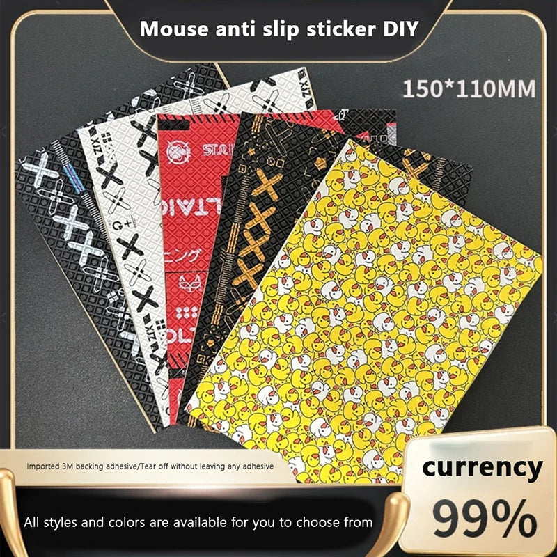Laptop Universal Sweatproof DIY 15 Anti-slip Gaming Mouse Grip Tape Qme
