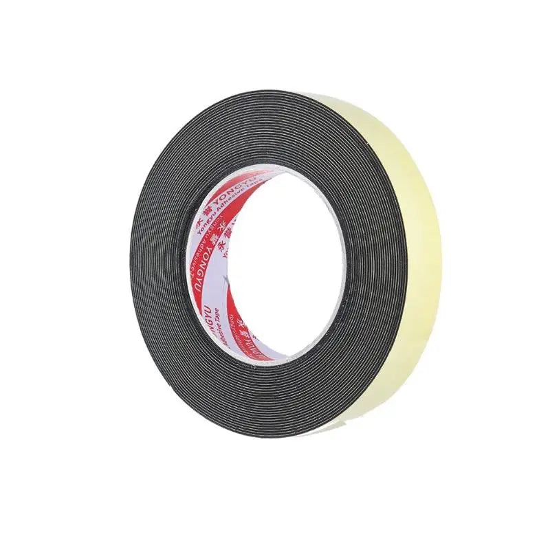 EVA Single Sided Foam Tape Multiple Thickness High Adhesion Shock Absorption Sealing Noise Reduction Home Use DIY Craft Mounting Qme 10mx25mmx1mm N