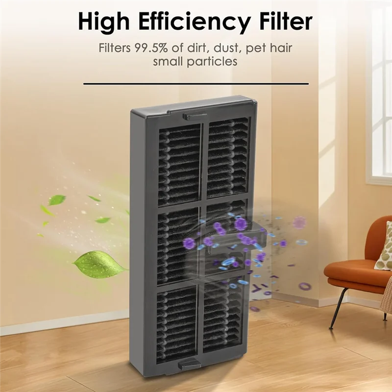 A02F-HEPA Filter For Dreame X40 Ultra/ L10s Pro Ultra Heat/ X30 Ultra/ L10s Ultra Gen 2/ L40 Ultra Robot Vacuum Filters Qme