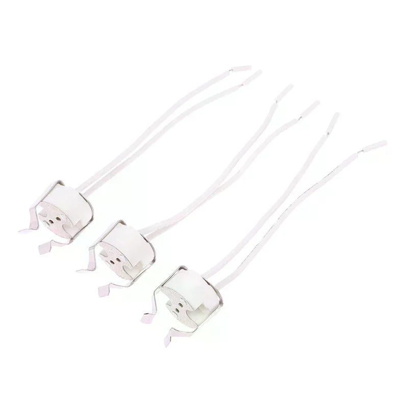 MR16 GU5 3 G5 Socket Lamp Holder Bracket LED Halogen Light White Qme