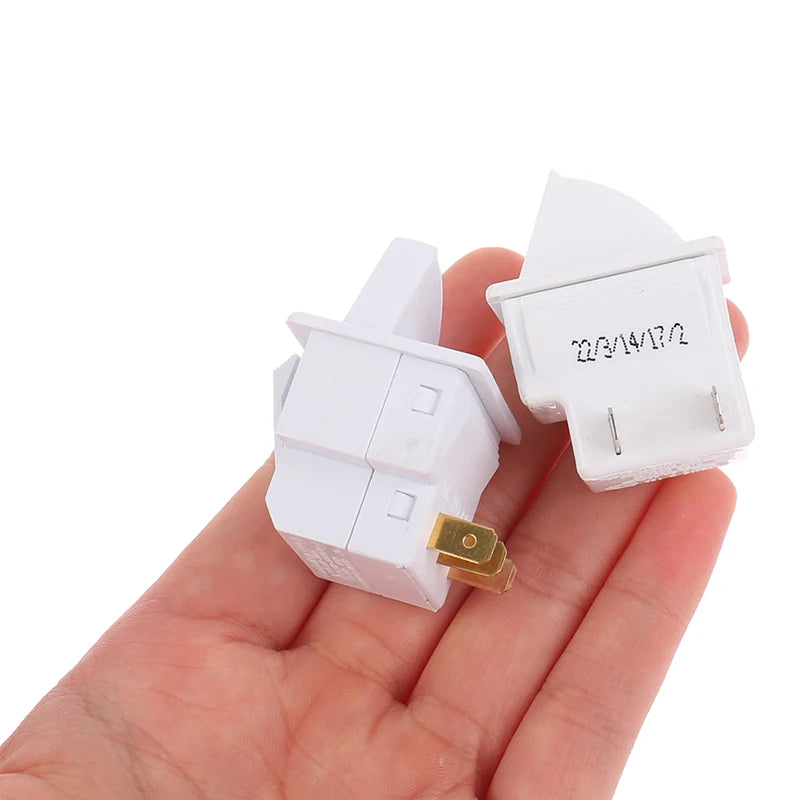 2-pin 3-pin Plug Refrigerator Door Light Switch Parts Control Qme