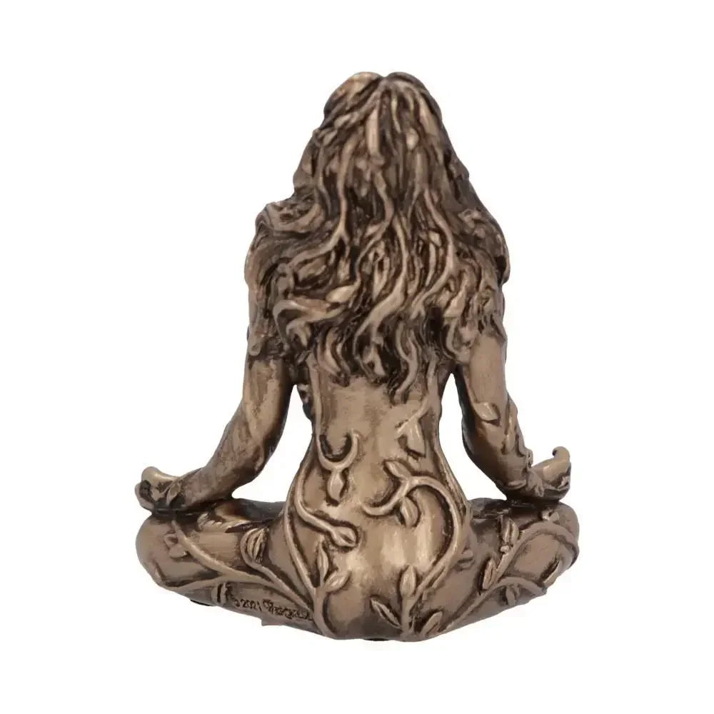 Mother Earth Statue Mini Gaia Fairy Decorative Buddha Statue Decorative Figurines Goddess Healing Chakra Meditation Home Decor Qme