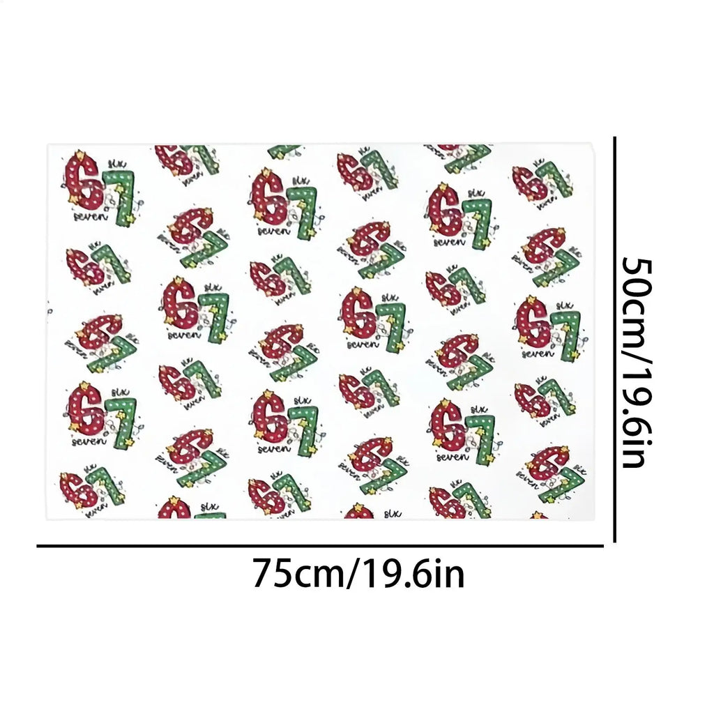 Wrap Paper Number Festive 20 Pieces Traditional Holiday Wrap Paper For Tradition Holiday Cheer Home Sharing Celebration Festival Qme