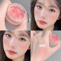 Airy Blush Clay Pigmented Powdery Cream Blusher Daimanpu Long-lasting Qme Peach Pink D173-5