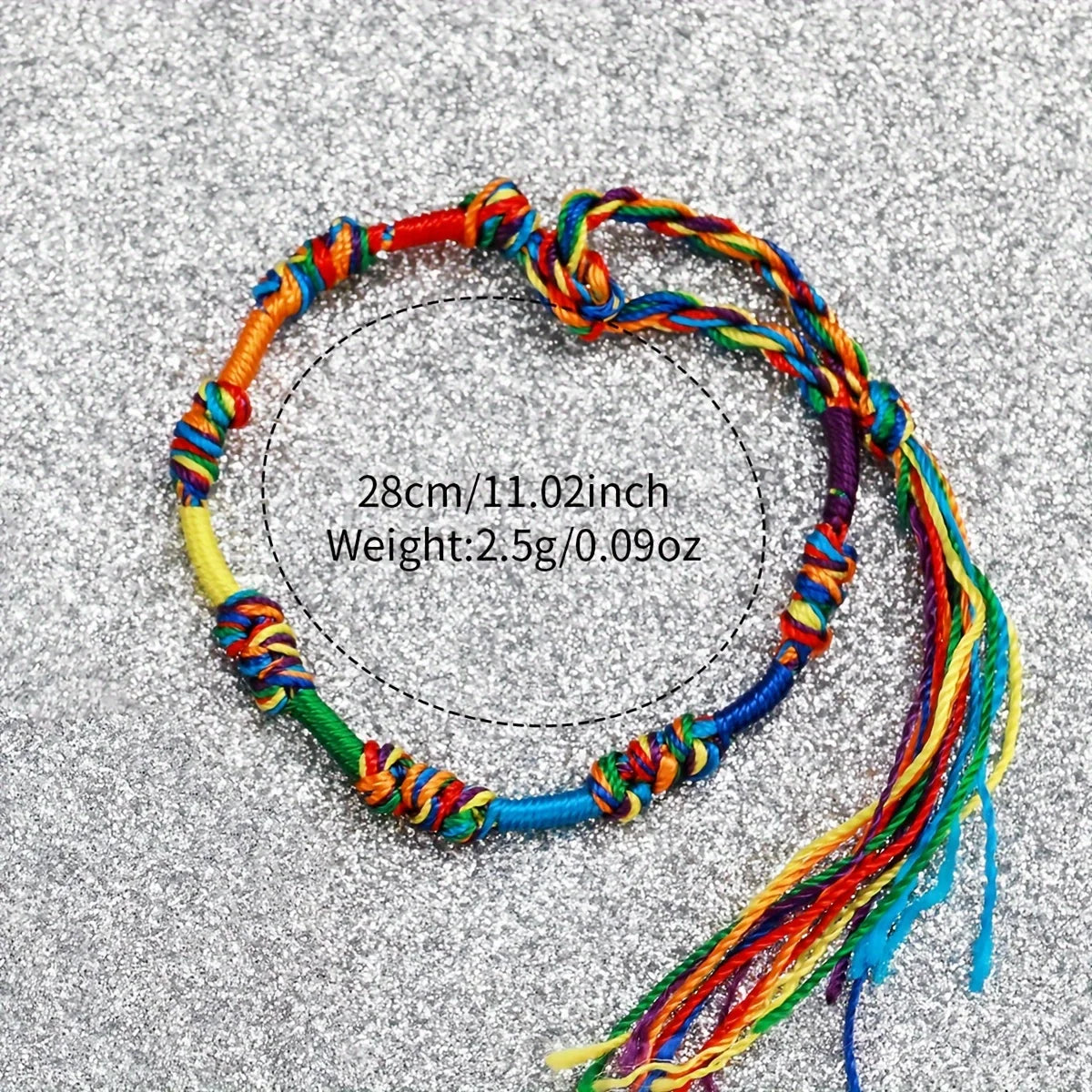 Ethnic Style Ladies Quartz Watch Colorful Cork Strap Matching Rainbow Tassel Bracelet Student Casual Jewelry Set Qme