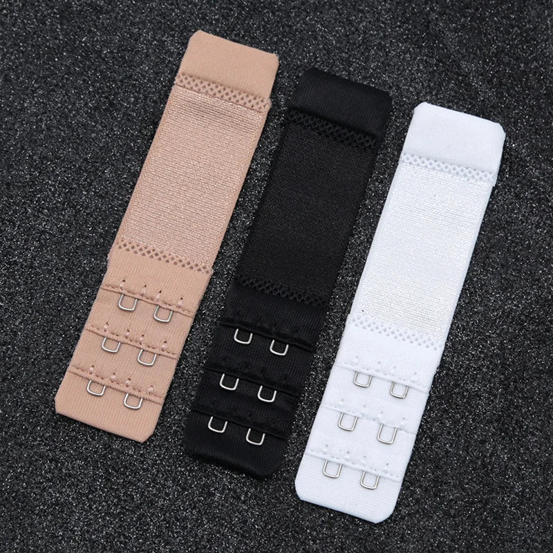2 Hook Bra Extension Strap Extenders Women Adjustable Belt Buckle Qme