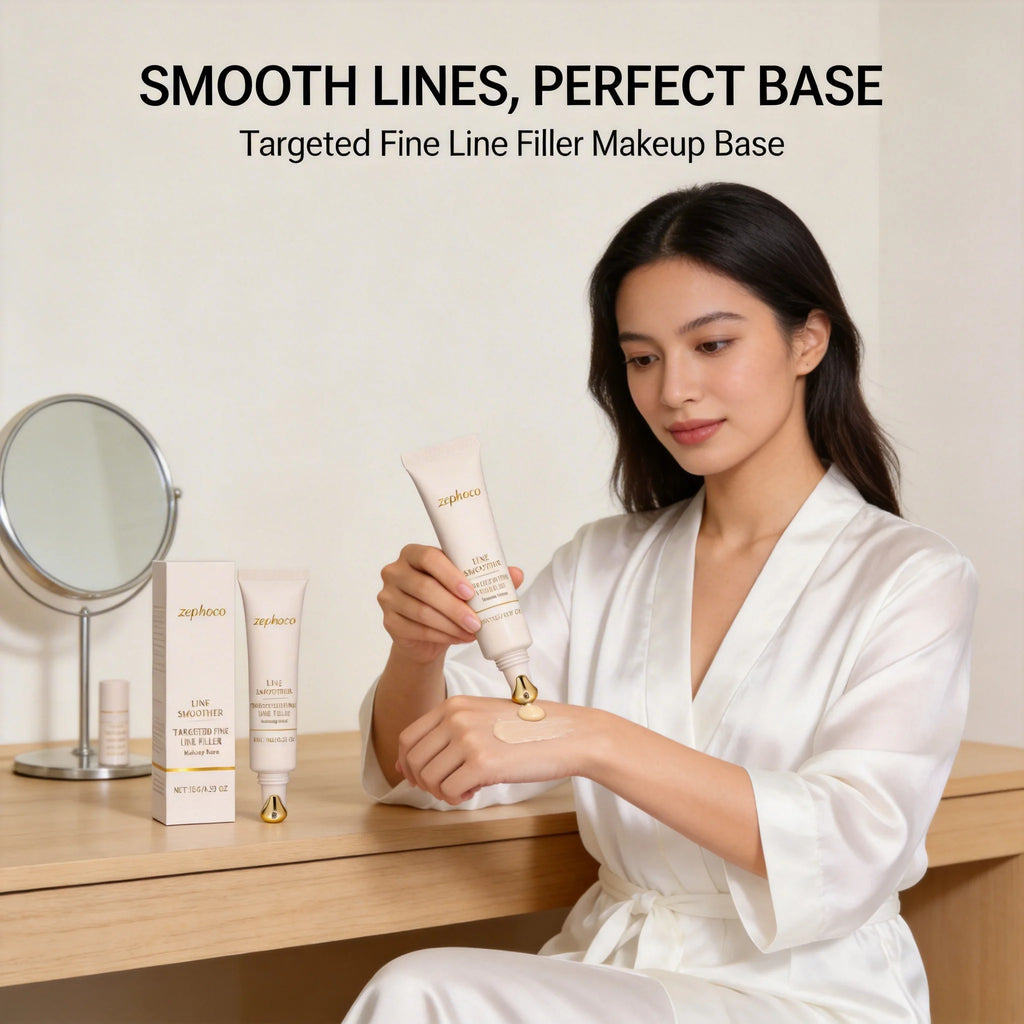 Zephoco Pre-makeup Facial Moisturizer Fine Line Filler Waterproof Qme