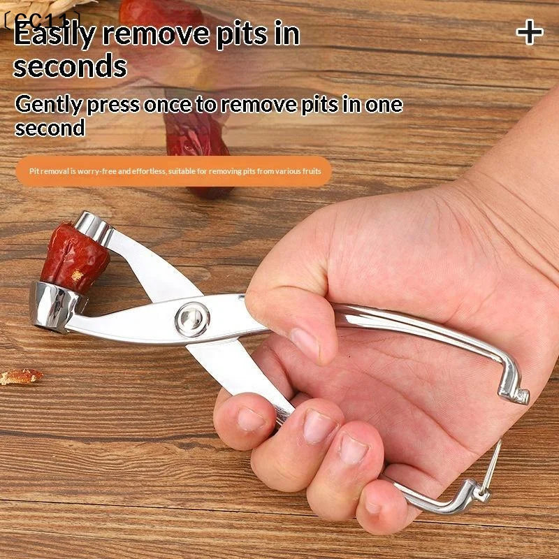 Cherry Fruit Kitchen Pitter Remover Olive Corer Remove Pit Tool Seed Qme