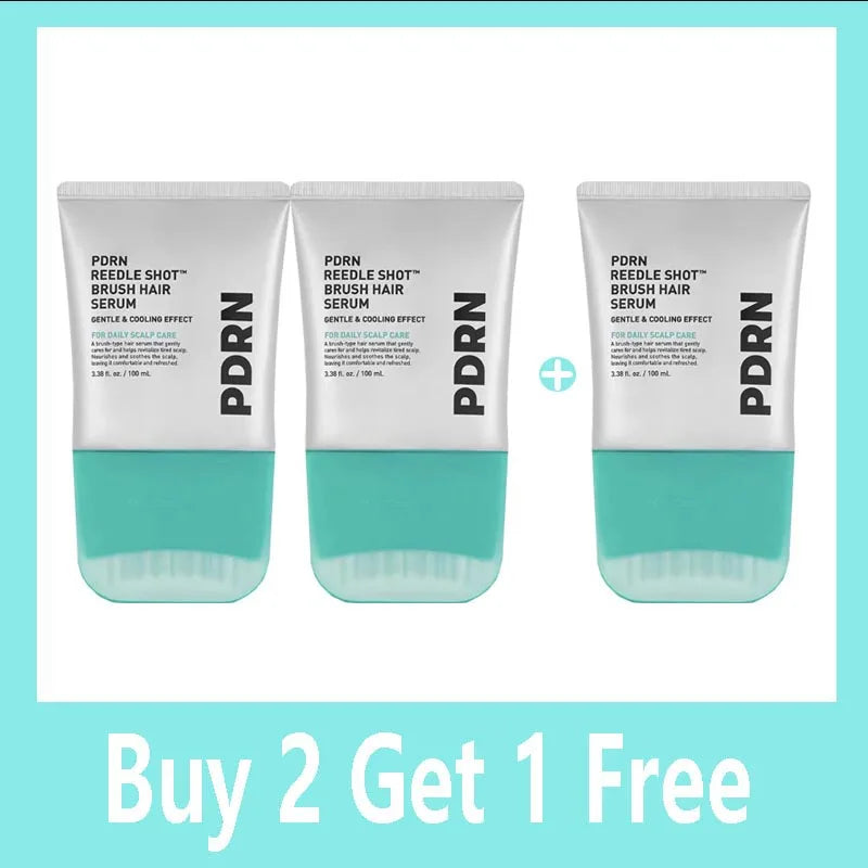 Pdrn Reedle Shot Brush Hair Serum Nourishing Strengthening Hair Care Essence Improve Scalp Environment For Daily Scalp Care Qme Buy 2 Get 1 Free