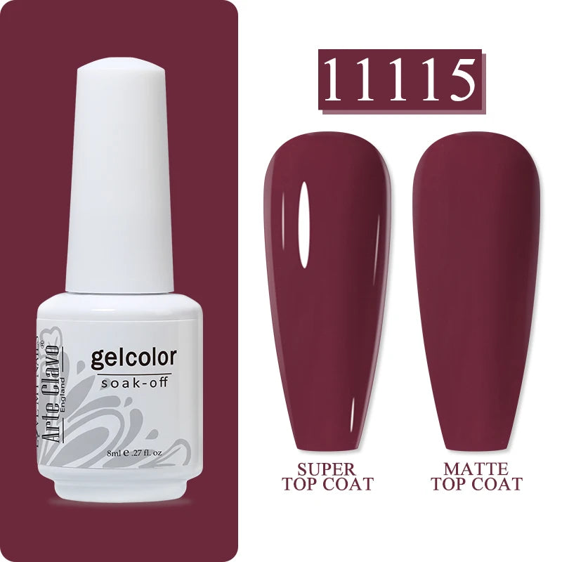 Arte Clavo Art Nails Varnish Base Coat Gel Nail Polish UV LED Lamp
