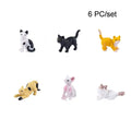 3 Animal Miniature Fairy Garden Decoration Kitten Figurine Home Decor Qme A2