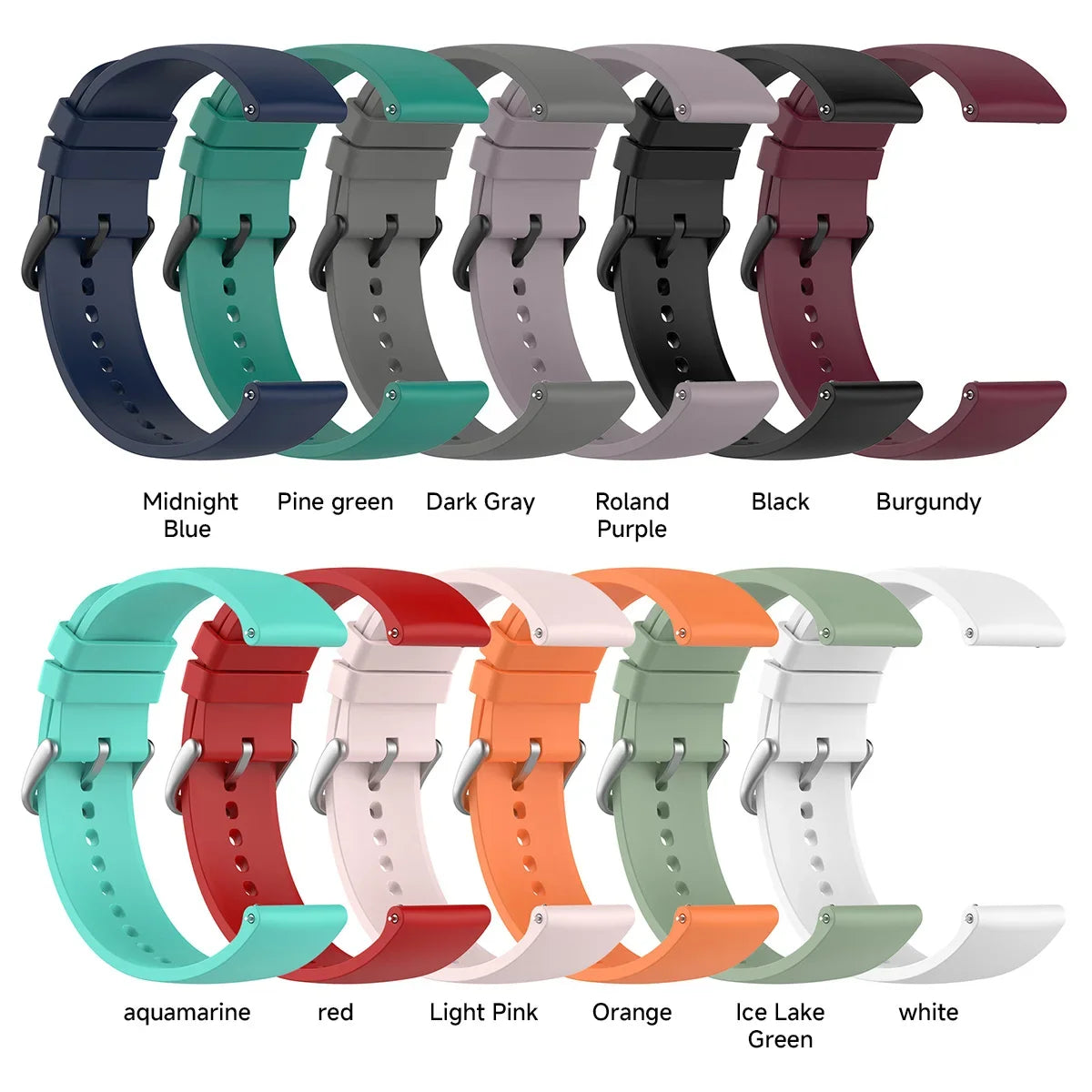 22mm Watch Band For Xiaomi Watch s1/s1 Active Strap Replacement Strap For Xiaomi Mi Watch Color Watchbands For Mi Watch Color 2 Qme