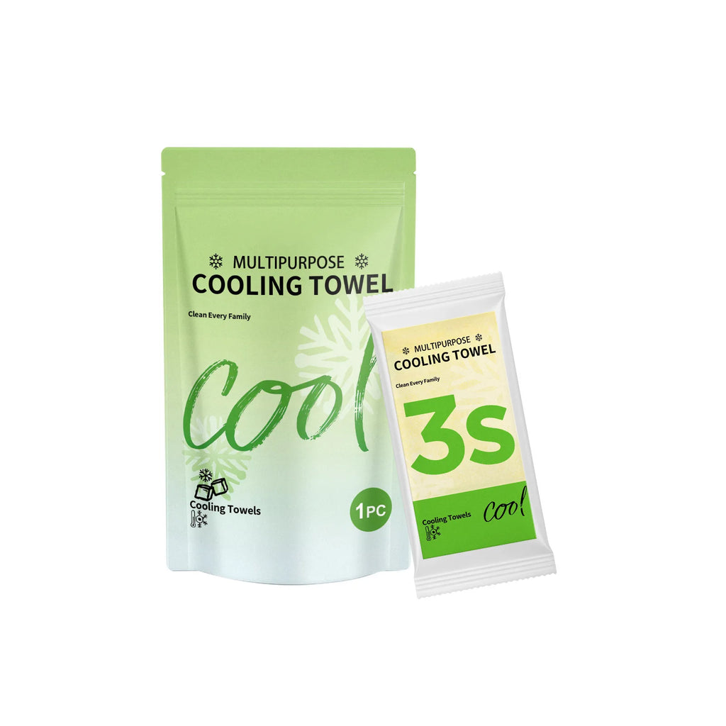 New Dispoable Quick Drying Neck Wraps Ice Towel Soft Breathable Cold Towel Sports Running Yoga Gym Club Sports Qme